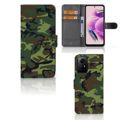 Xiaomi Redmi Note 12S | Telefoon Hoesje | Army Dark