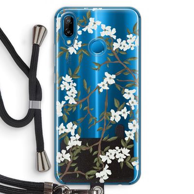 Blossoming spring: Huawei P20 Lite Transparant Hoesje met koord