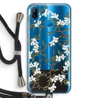 Blossoming spring: Huawei P20 Lite Transparant Hoesje met koord