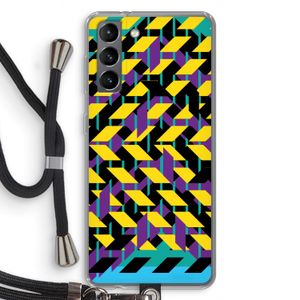 Skew Bee 3: Samsung Galaxy S21 Transparant Hoesje met koord