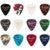 Fender 351 Celluloid Medley Pack Heavy (12 stuks)