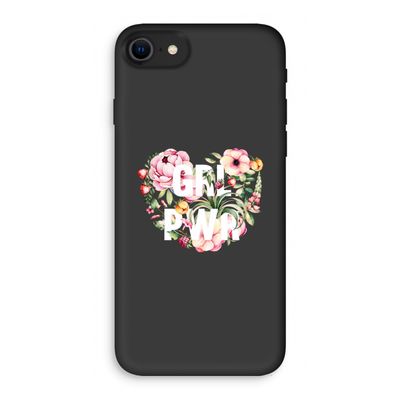GRL PWR Flower: iPhone SE 2020 Biologisch afbreekbaar hoesje