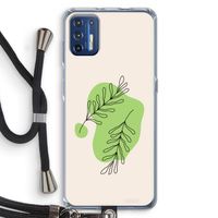 Beleaf in you: Motorola Moto G9 Plus Transparant Hoesje met koord