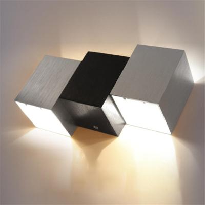 YWXLight 6W Trap keuken badkamer wasruimte gang kast LED wandlamp AC 110-240V (Warm Wit)
