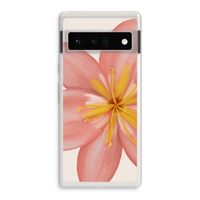 Pink Ellila Flower: Google Pixel 6 Pro Transparant Hoesje