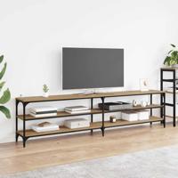 TV-kast Artisan Eiken 200 x 30 x 50 cm Gemonteerd hout en ijzer
