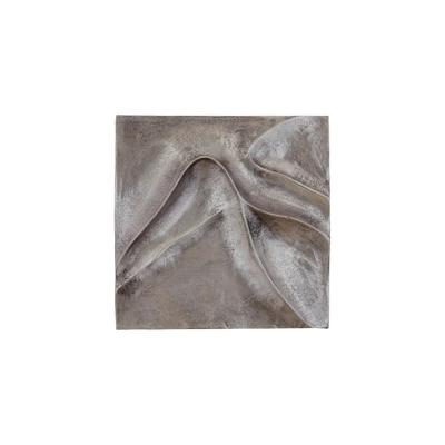 Gihan Nickle gegoten aluminium wandpaneel met golflijnen S