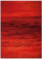 Jackie And The Fish - Vloerkleed Sun & Surf Red Sunset - 200x295 cm