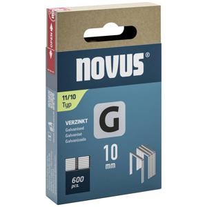 Novus Tools 042-0797 Nieten met plat draad Type 11 600 stuk(s) Afm. (l x b x h) 10 x 10.6 x 10 mm