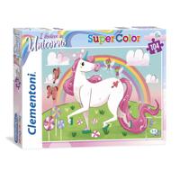 Clementoni Puzzel Eenhoorn, 104st. - thumbnail