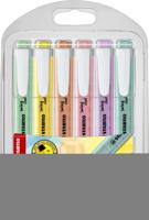 STABILO swing cool pastel, markeerstift, etui met 6 kleuren