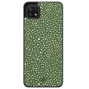 Samsung Galaxy A22 5G hoesje - Green dots