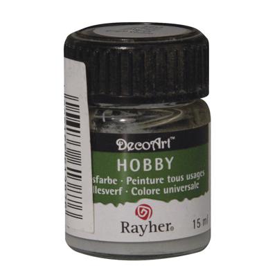 Rayher Acrylverf - lichtgrijs - 15 ML - te verdunnen - alle ondergronden