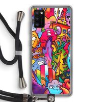Dreams: Samsung Galaxy A41 Transparant Hoesje met koord