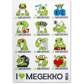 Megekko stickervel Tecco