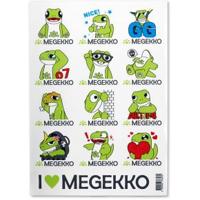 Megekko stickervel Tecco