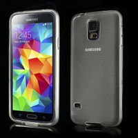 Transparante Samsung Galaxy S5 TPU hoes - thumbnail