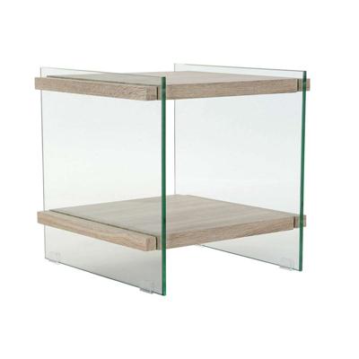 Nachtkastje DKD Home Decor Kristal Hout MDF (50 x 50 x 49 cm)