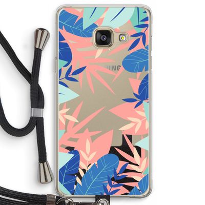 Tropisch: Samsung Galaxy A3 (2016) Transparant Hoesje met koord