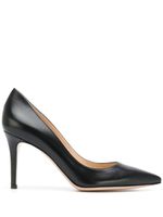 Gianvito Rossi escarpins en cuir - Noir
