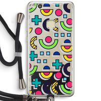 8-bit N°6: Huawei Ascend P10 Lite Transparant Hoesje met koord