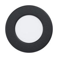 Eglo 4000K inbouwspotFueva 5 IP44 - Ø 8,6cm zwart - 99213