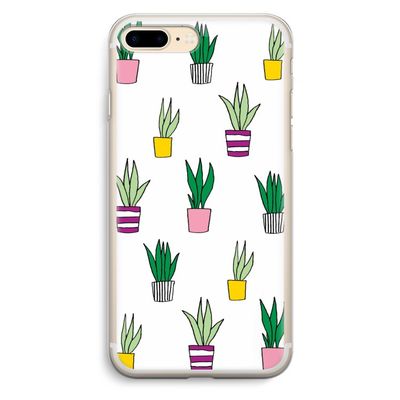 Sanseveria: iPhone 7 Plus Transparant Hoesje