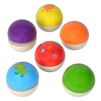 Eichhorn houten muziekballen 6 stuks