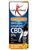 Lucovitaal CBD Olie 5% sinaas mint (10 ml)