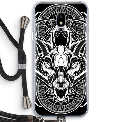 Oh Deer: Samsung Galaxy J3 (2017) Transparant Hoesje met koord