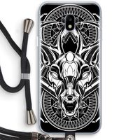 Oh Deer: Samsung Galaxy J3 (2017) Transparant Hoesje met koord