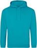 Just Cool JH001 College Hoodie - Lagoon Blue - 3XL