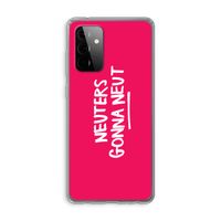 Neuters (roze): Samsung Galaxy A72 Transparant Hoesje