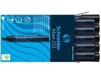 Schneider Marker permanent 233 beitel zwart 10st