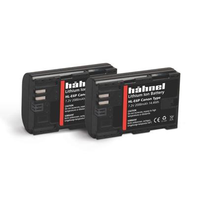 Hahnel HL-E6P - Canon LP-E6P Twin Pack
