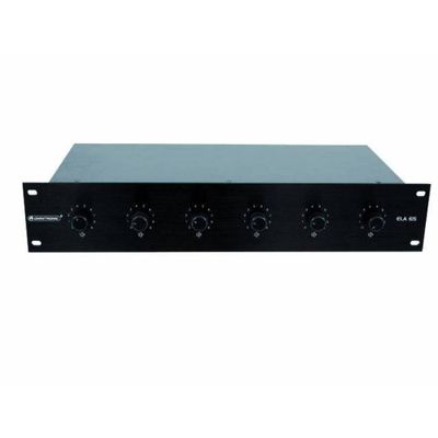 Omnitronic ELA 6S PA-volumeregelaar Zwart Omnitronic ELA 6S PA-volumeregelaar Zwart