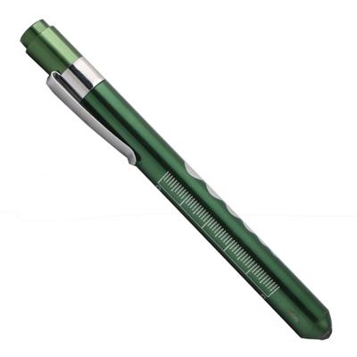 5 PC'S Mini Pocket penlight Torch licht LED zaklamp mond oor zorg inspectie lamp (groen)