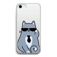 Cool cat: iPhone SE 2020 Transparant Hoesje