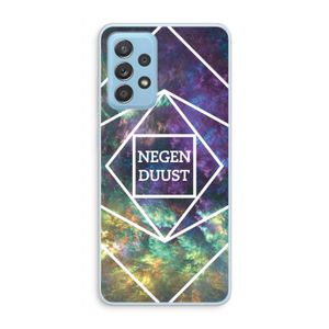 Negenduust ruimte: Samsung Galaxy A73 Transparant Hoesje