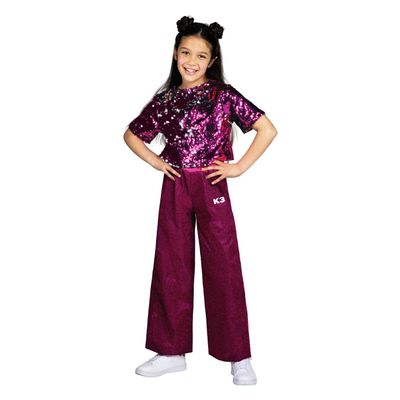 Studio 100 verkleedpak roze, 3-5 jaar