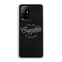 Capable: Oppo A95 5G Transparant Hoesje Capable: Oppo A95 5G Transparant Hoesje