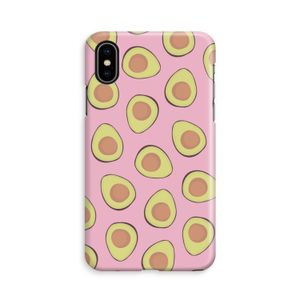 Dancing avocados: iPhone X Volledig Geprint Hoesje