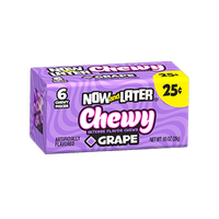 Now & Later Now & Later - Chewy Grape 26 Gram