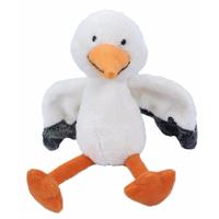 Heunec Pluche ooievaar knuffel - vogel - dieren - 20 cm