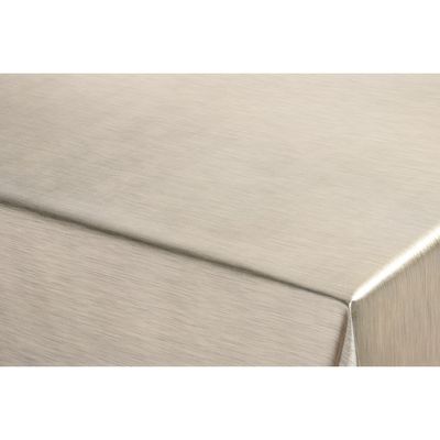 Luxe kerst tafelzeil/tafelkleed gouden metallic look 140 x 180 cm