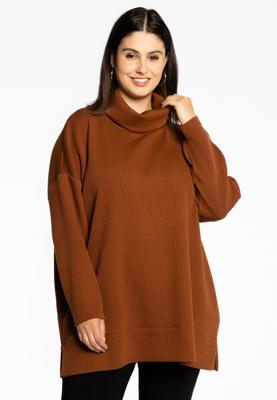 Yoek PulloverBING | Bruin | Maat 58/60