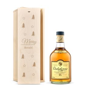 Whisky in gegraveerde kist - Dalwhinnie 15 Years