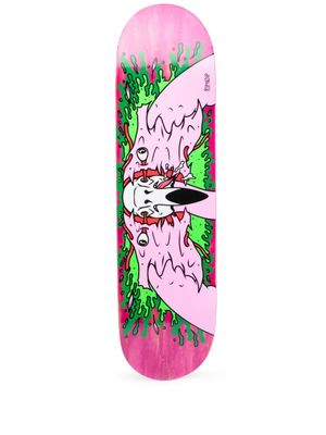 Ripndip planche de skateboard Skull Visage Flamingo - Tons neutres