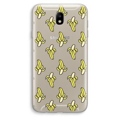 Bananas: Samsung Galaxy J7 (2017) Transparant Hoesje