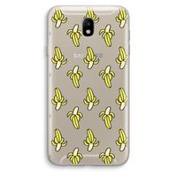 Bananas: Samsung Galaxy J7 (2017) Transparant Hoesje